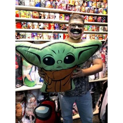 Almofada Baby Yoda Grande